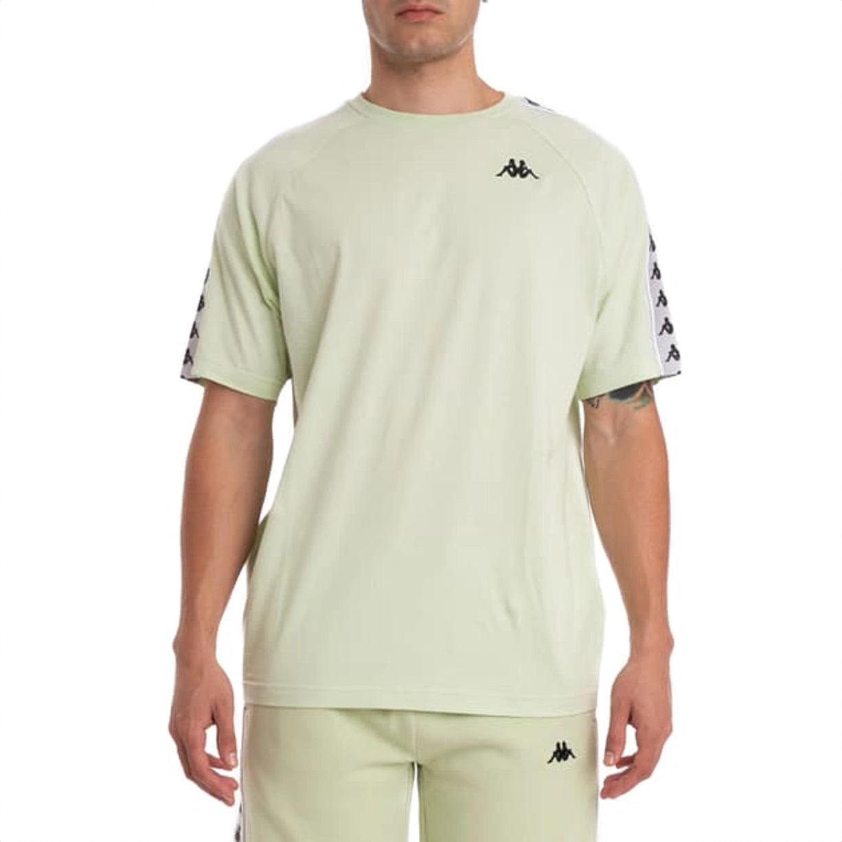 222 BANDA COEN TEE (GRN/GREY/BLK)