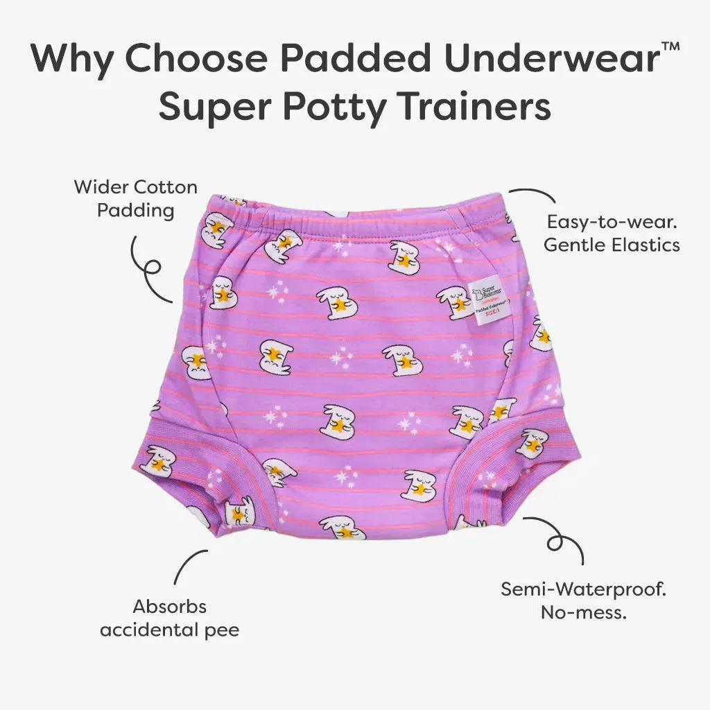 6 Pack Padded Underwear