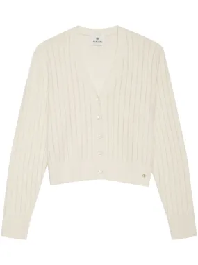 Anine Bing Hazel Cardigan in Ivory