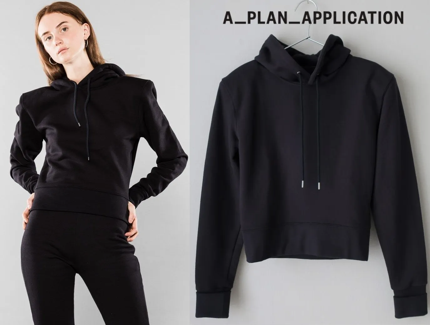 A_PLAN_APPLICATION  |Plain Hoodies & Sweatshirts