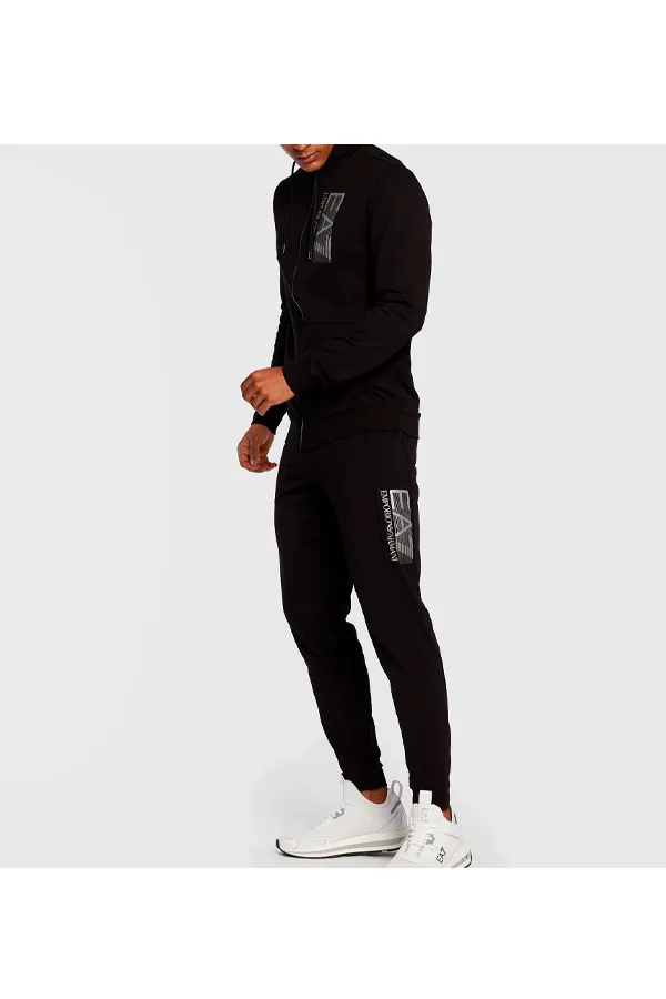 Armani EA7 Tracksuit Graphic Black