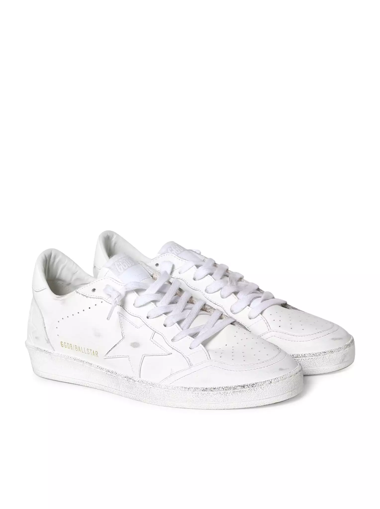 Ball Star Golden Goose sneakers in used leather