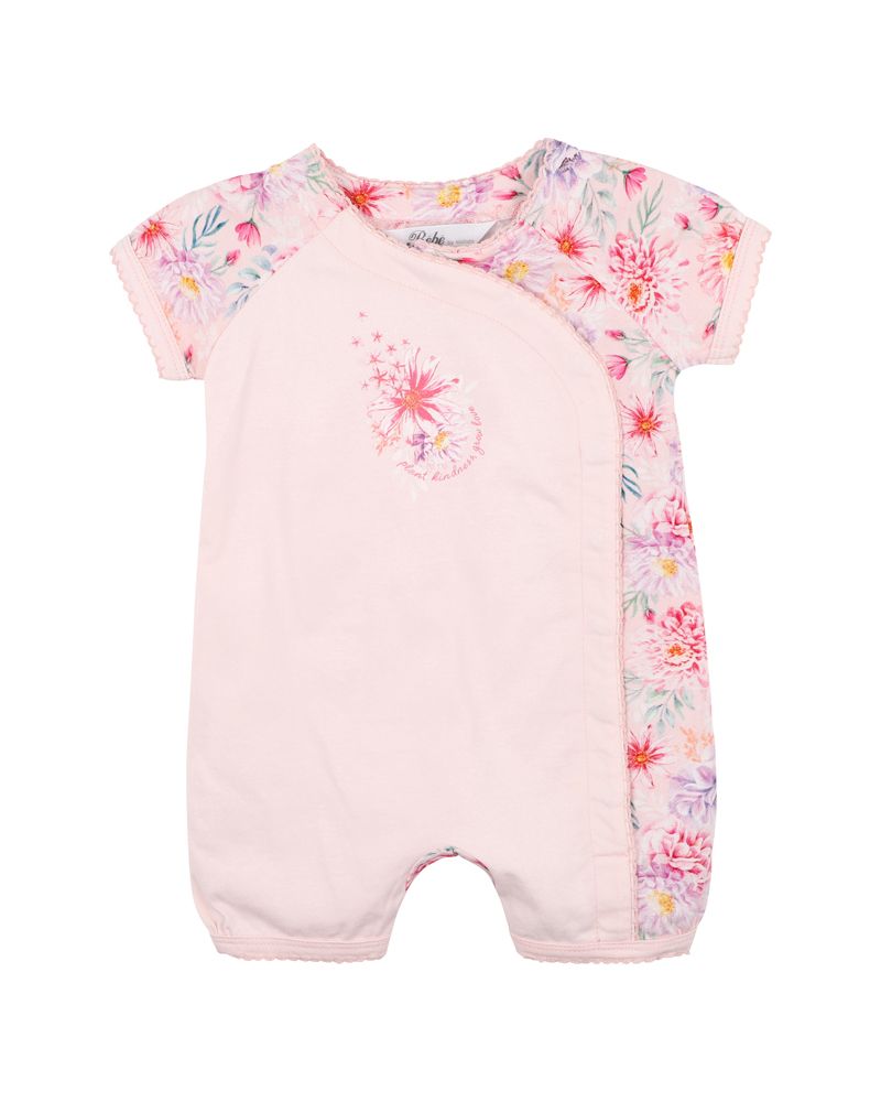 Bebe Indi SS Wrap Romper