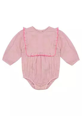 Bella & Lace  Primrose Romper - Pink Lady Apple