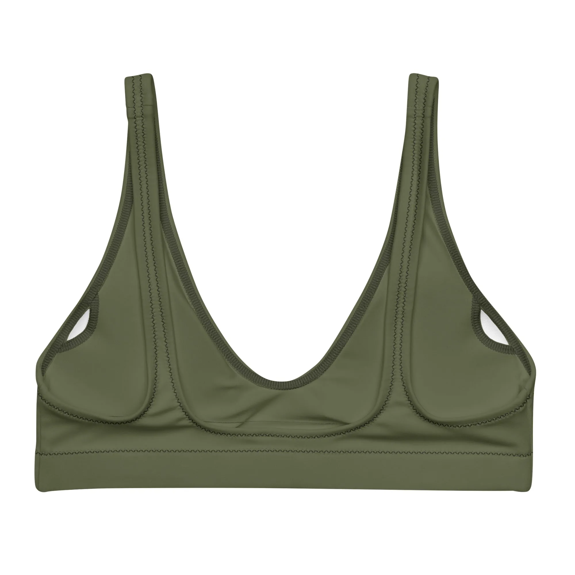 BELLA ECO PADDED BIKINI TOP | SARATOGA