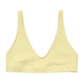 BELLA ECO PADDED BIKINI TOP - BANANA