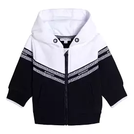 Black & White Coupe Cousu Cardigan