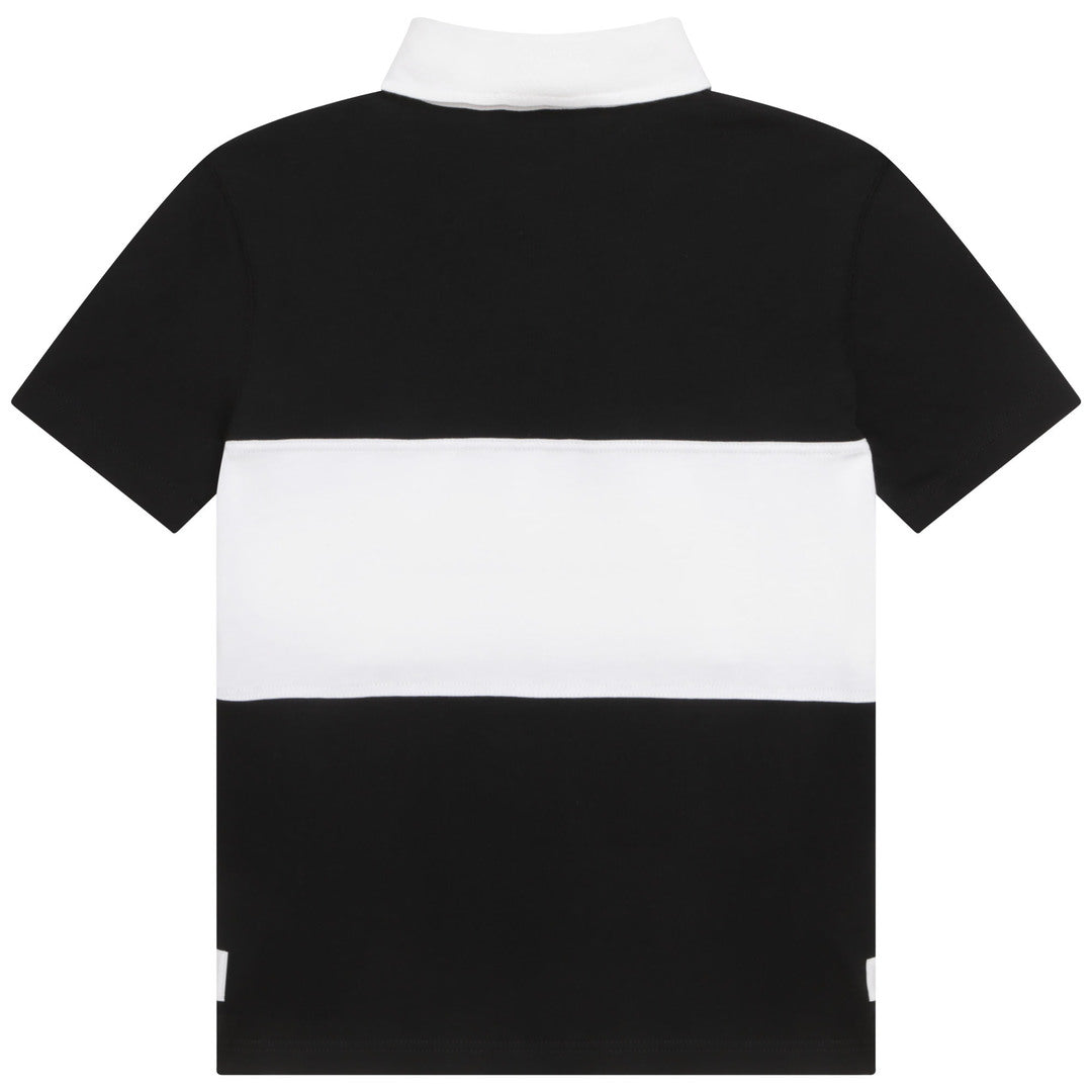 Black & White Logo Polo