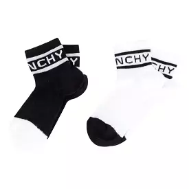 Black & White Logo Socks