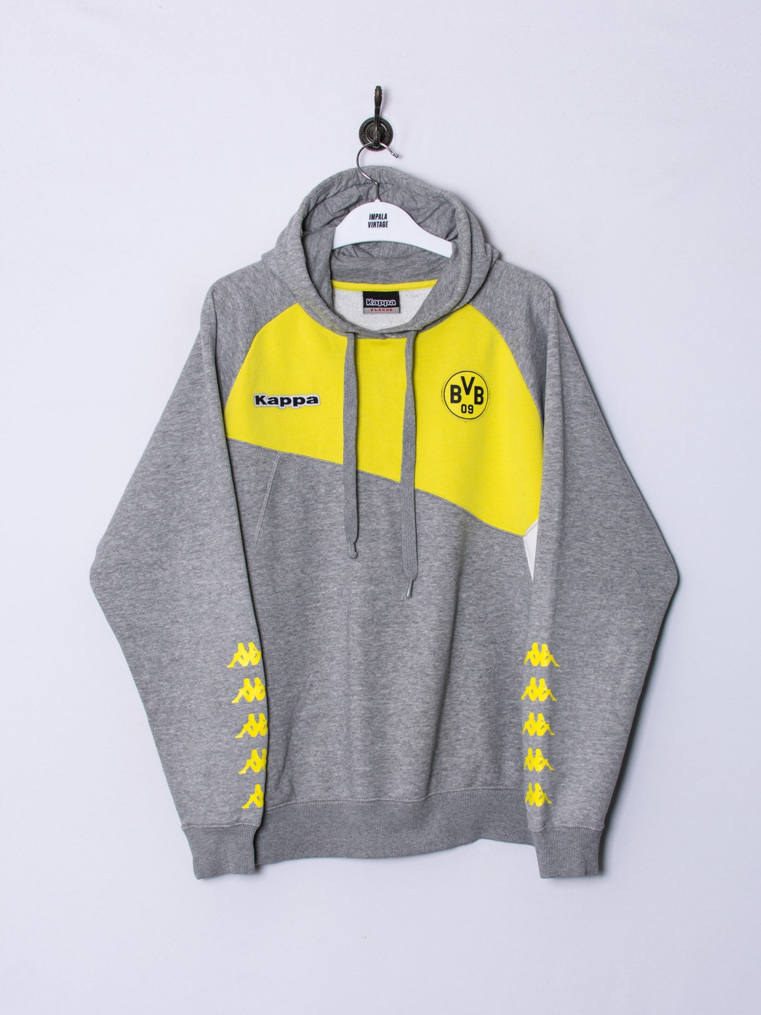 Borussia Dortmund Kappa Official Football Hoodie