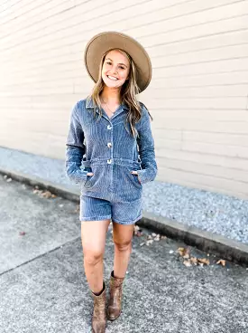 Captivating Corduroy Romper