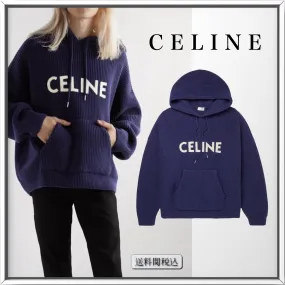 CELINE  |Logo Luxury Hoodies