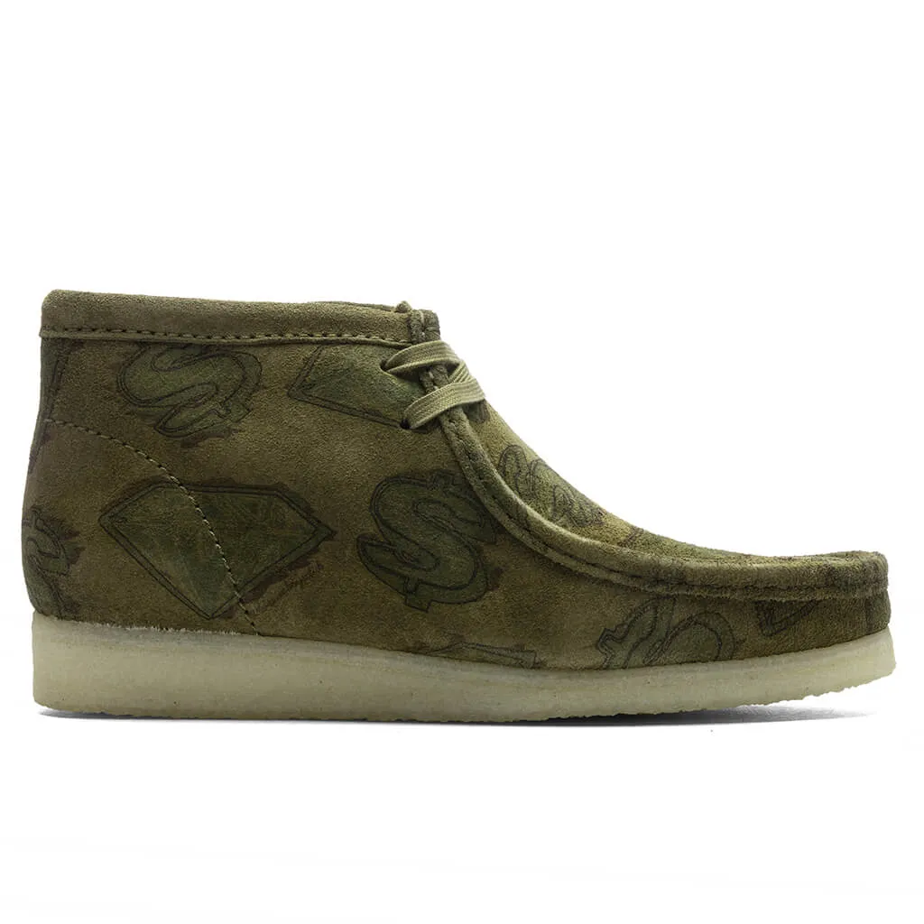 Clarks x Billionaire Boys Club Wallabee Boot - Dark Green