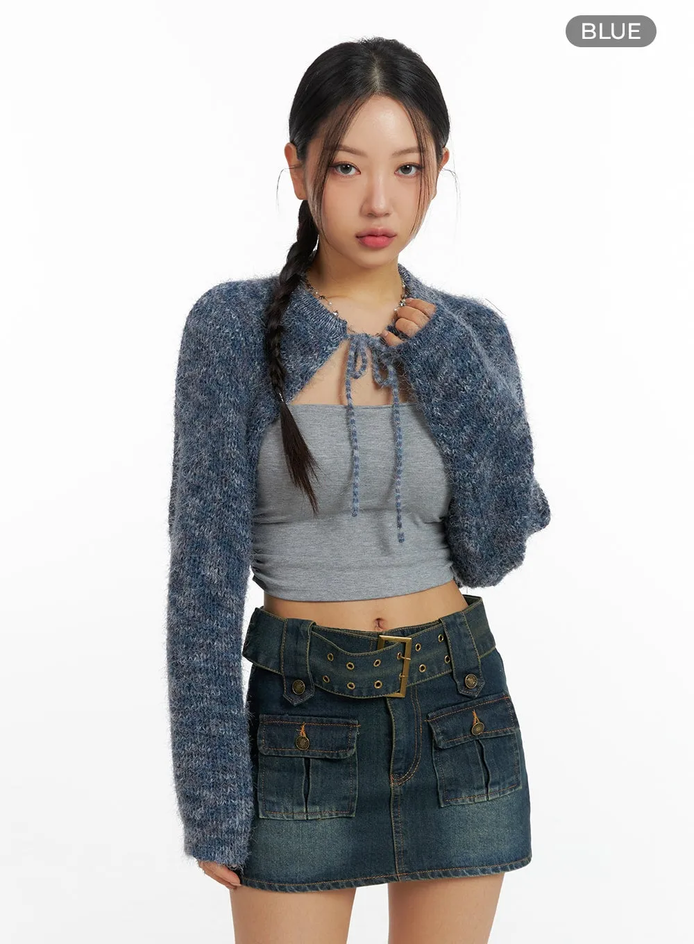 Cozy Knit Bolero CF426