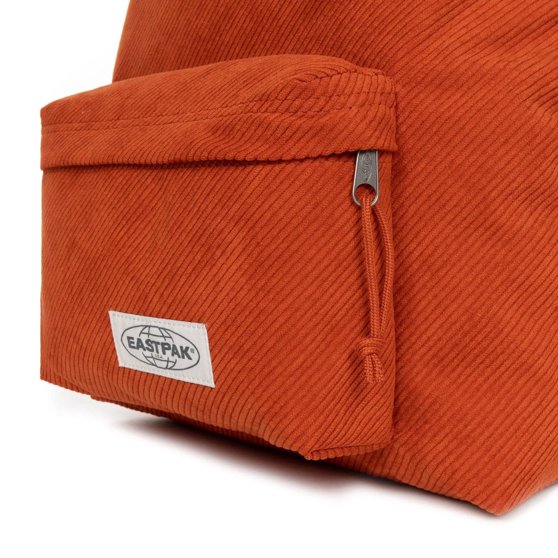 EASTPAK Padded Pak'R Cords Angled Rust (Velours)