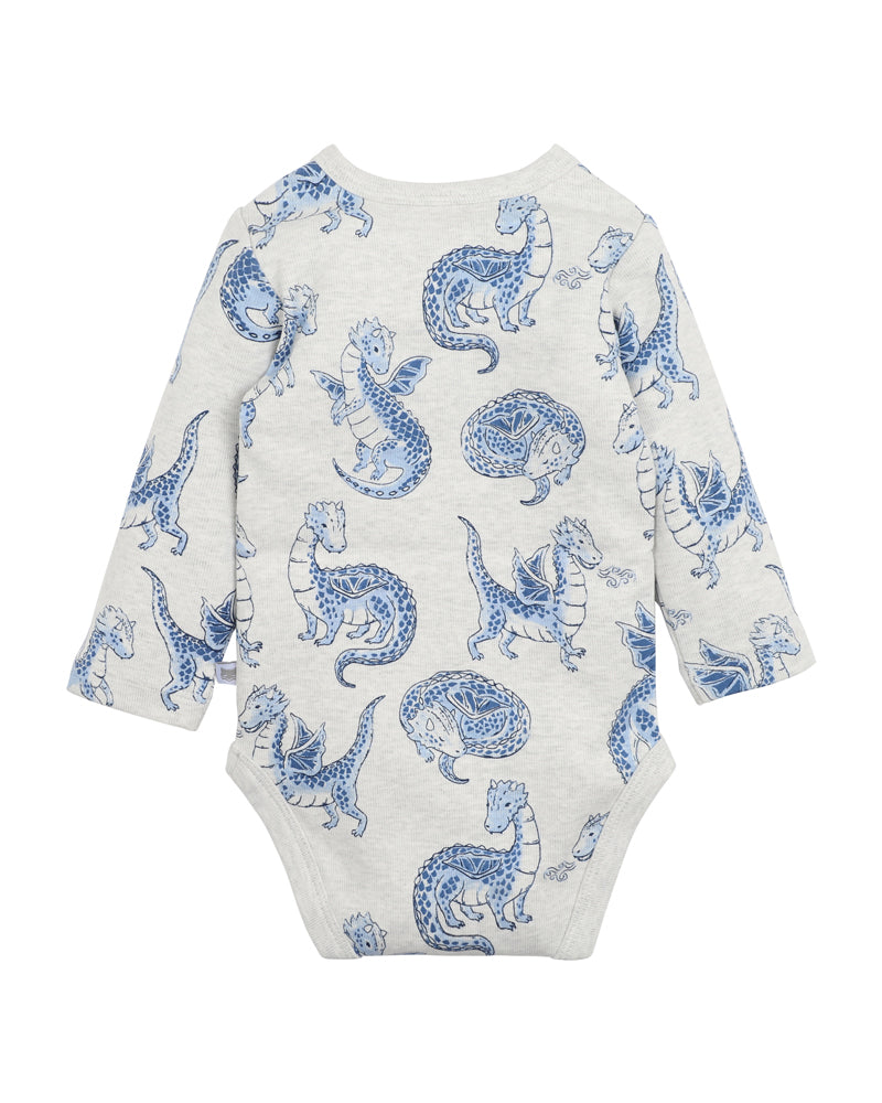 Fox & Finch Dragon Print Bodysuit