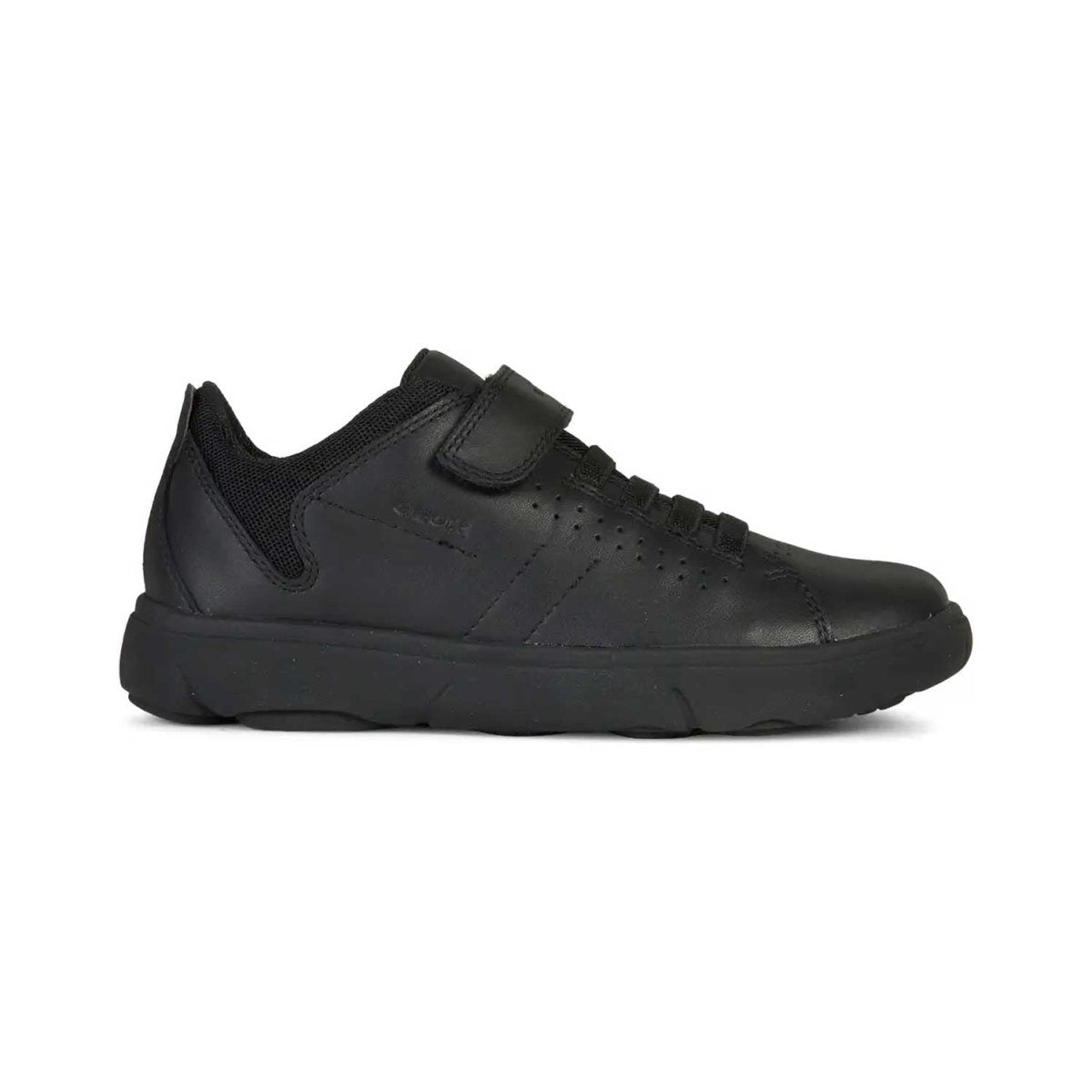 Geox Boy's JNebcup Black Leather (Sizes 31-38)