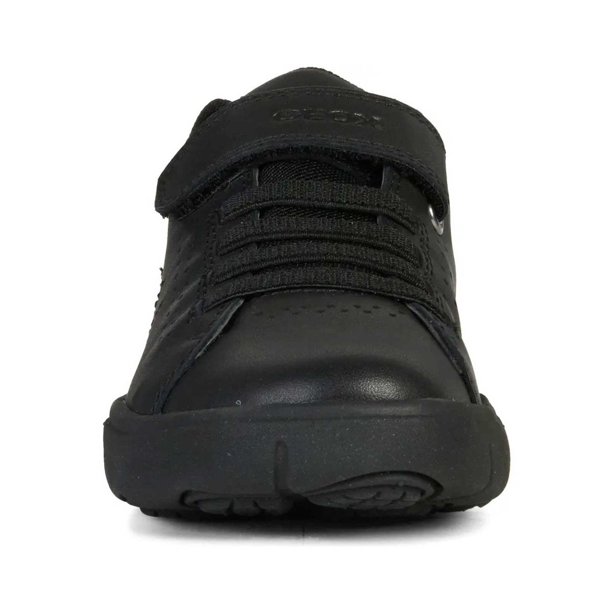 Geox Boy's JNebcup Black Leather (Sizes 31-38)