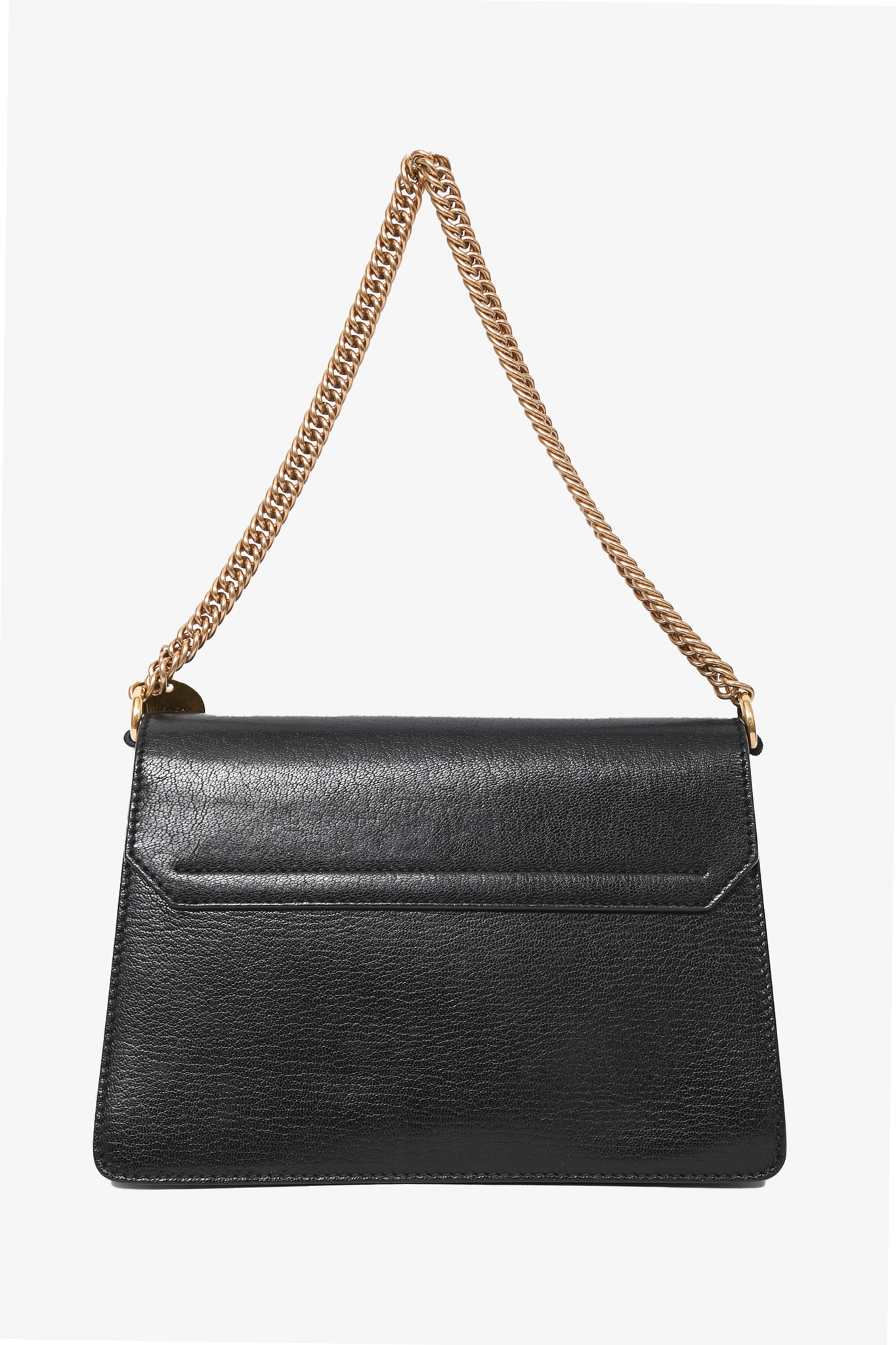 Givenchy Black Leather/Leopard 'GV3' Crossbody