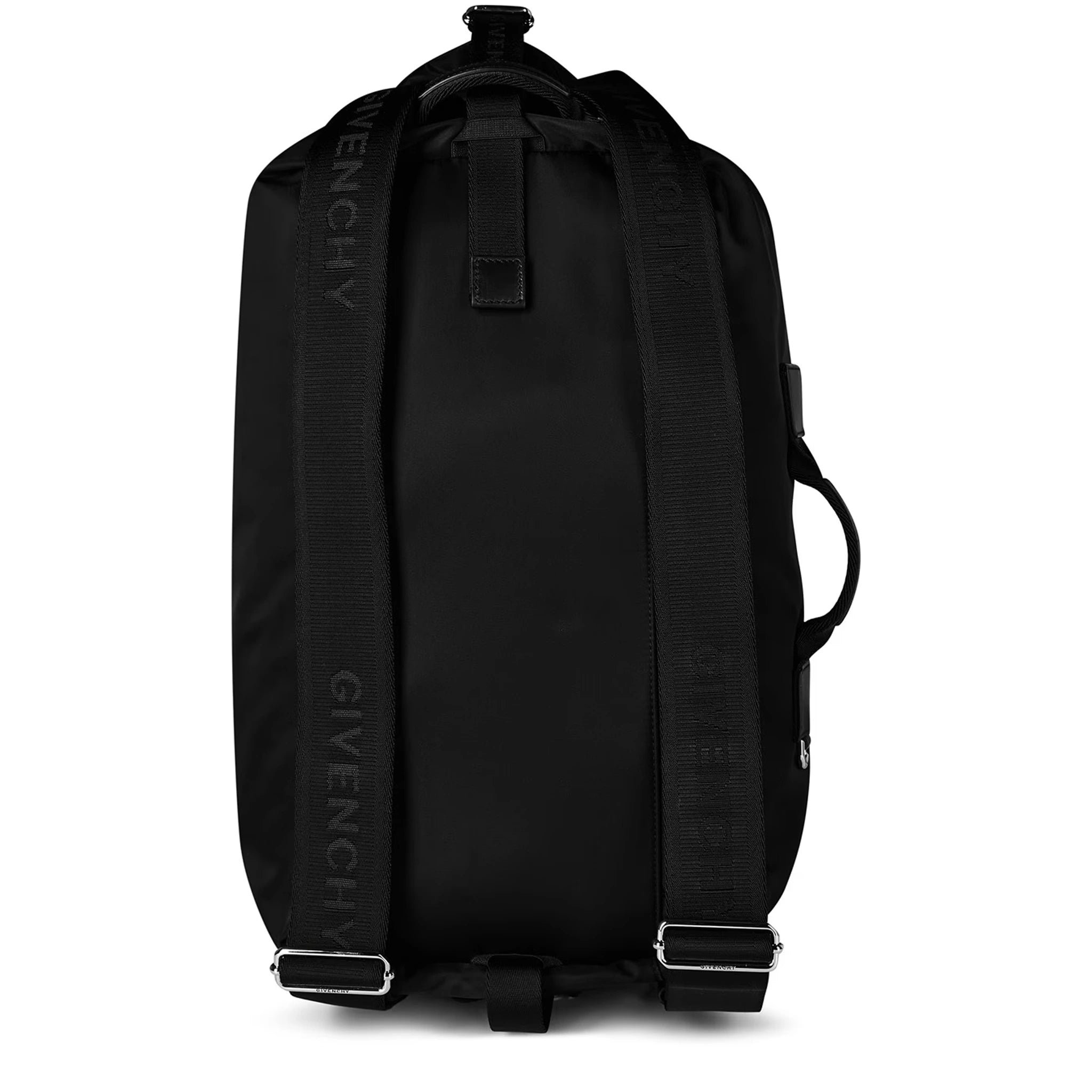 Givenchy GIV SN42 Black White Logo Backpack