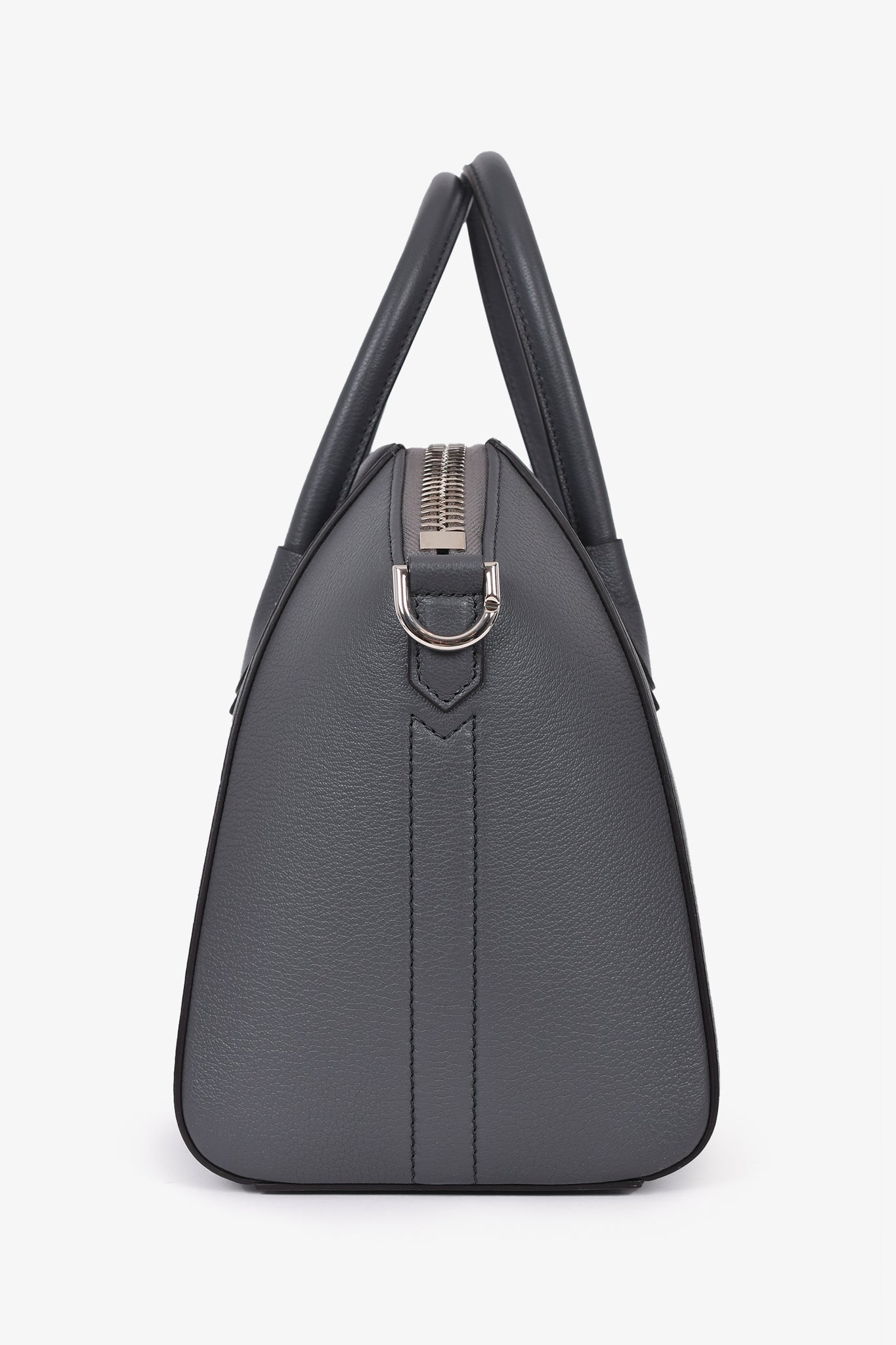 Givenchy Grey Leather Small Antigona Top Handle