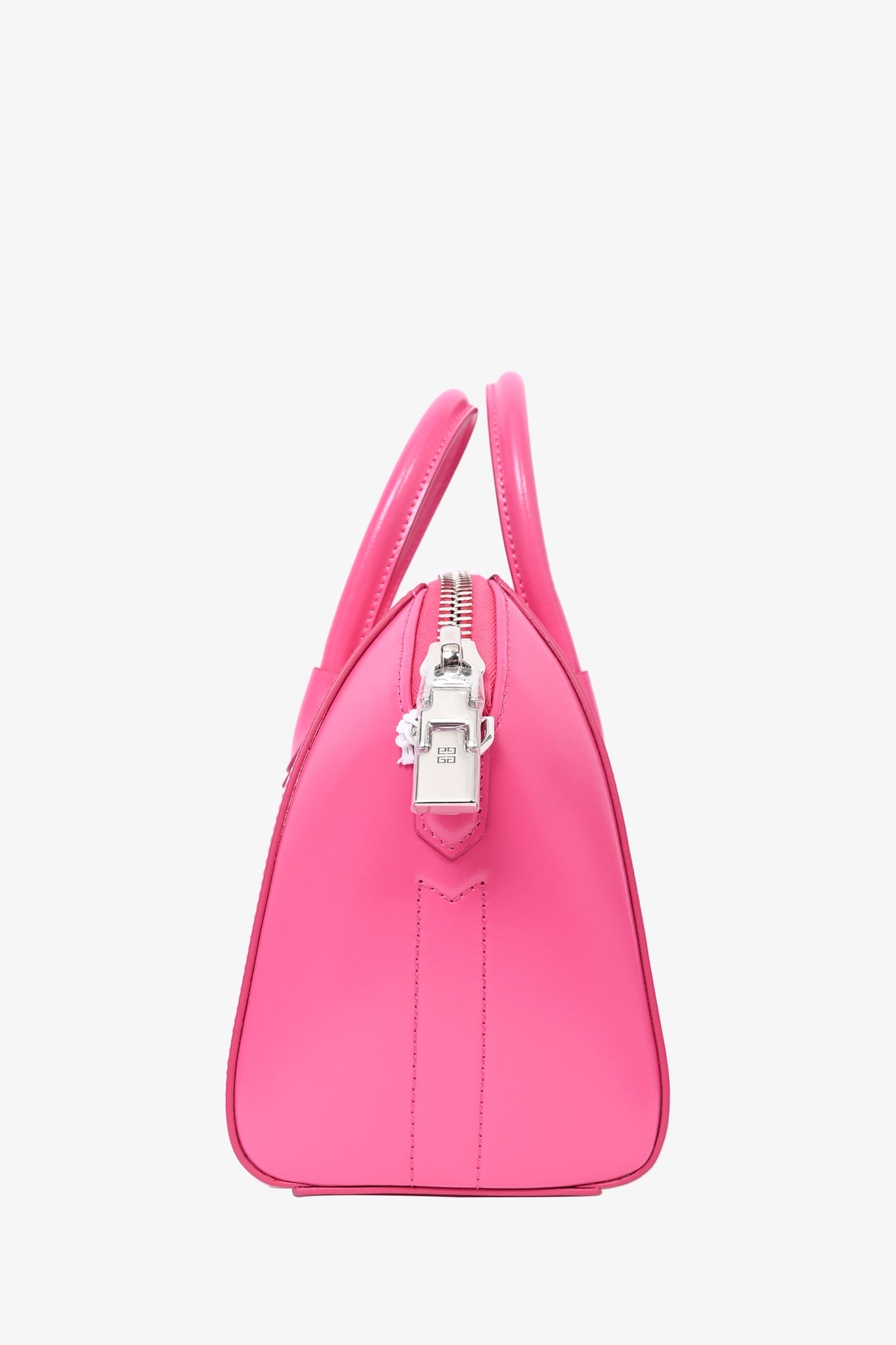 Givenchy Pink Leather Mini Antigona Top Handle with Strap