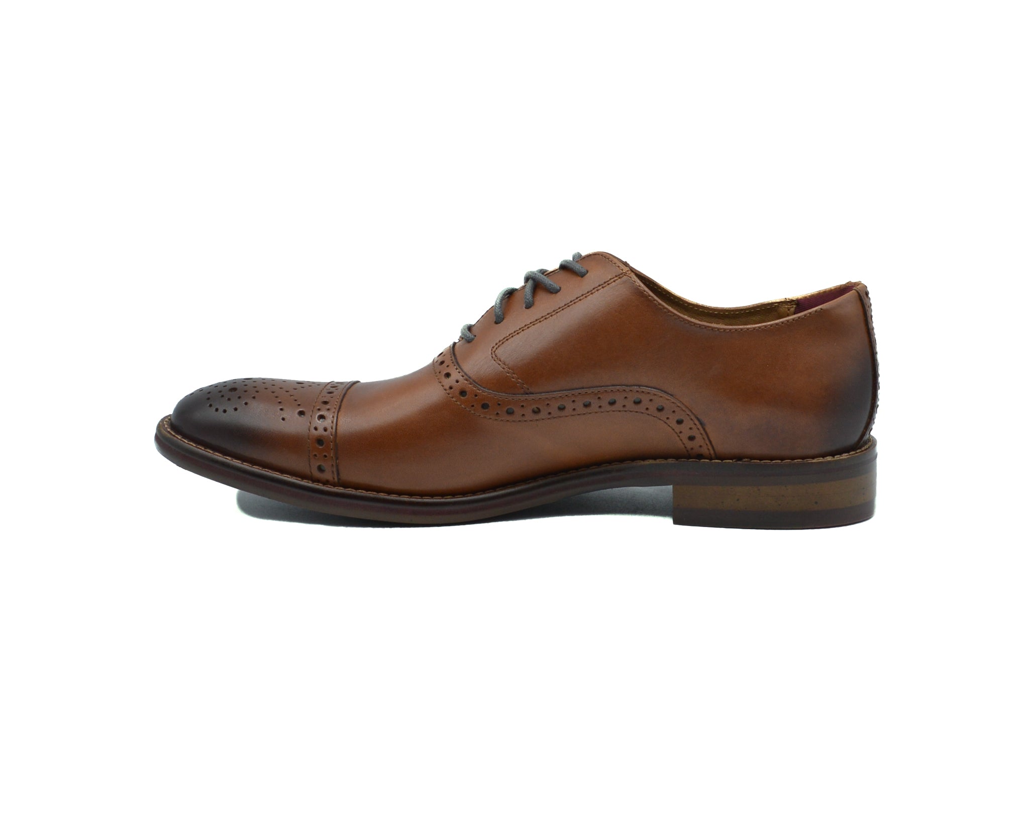 JOHNSTON & MURPHY Melbourne Cap Toe Tie