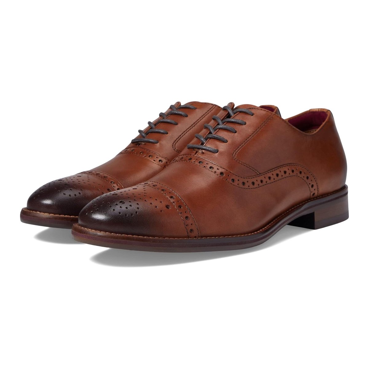 Johnston & Murphy Men's Conard 2.0 Cap Toe Tan