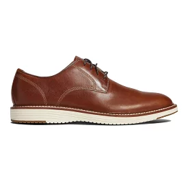 Johnston & Murphy Men's Upton Plain Toe Tan Full Grain