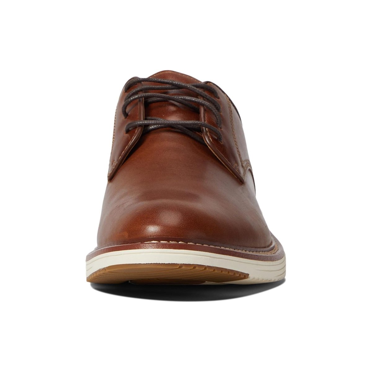 Johnston & Murphy Men's Upton Plain Toe Tan Full Grain