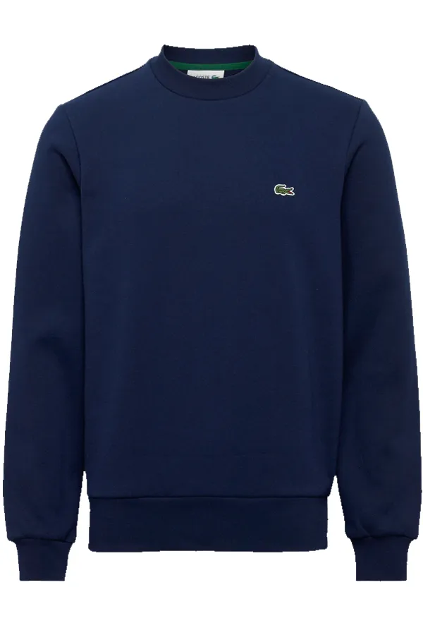 Lacoste Sweatshirt Brushed Regular Fit Navy