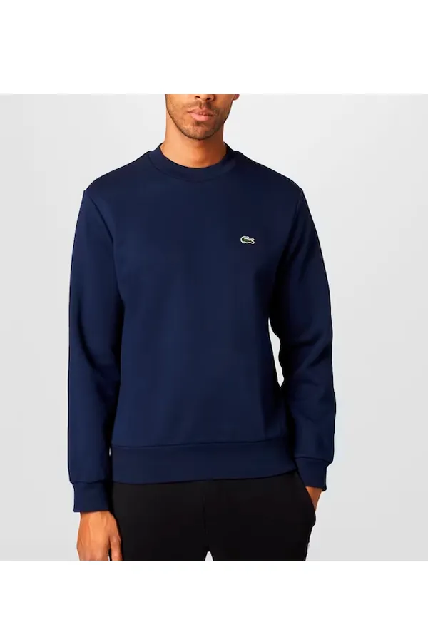 Lacoste Sweatshirt Brushed Regular Fit Navy