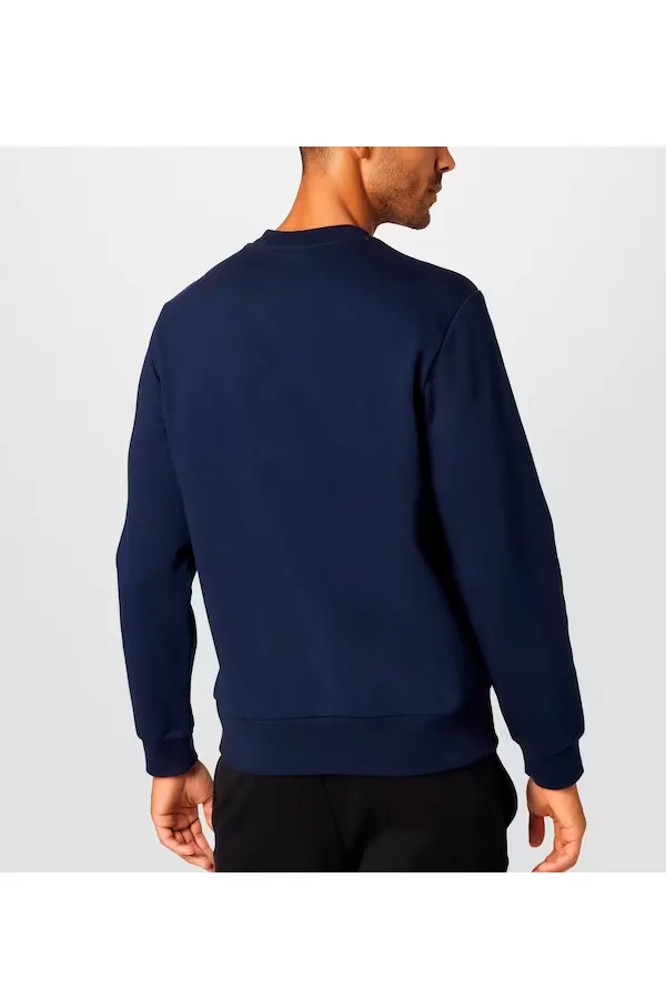 Lacoste Sweatshirt Brushed Regular Fit Navy