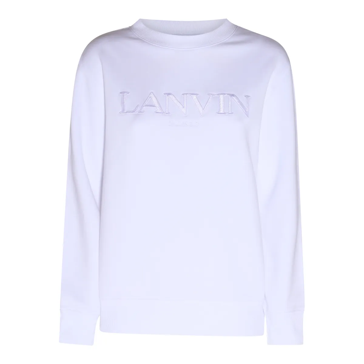 LANVIN  |Plain Logo Hoodies & Sweatshirts