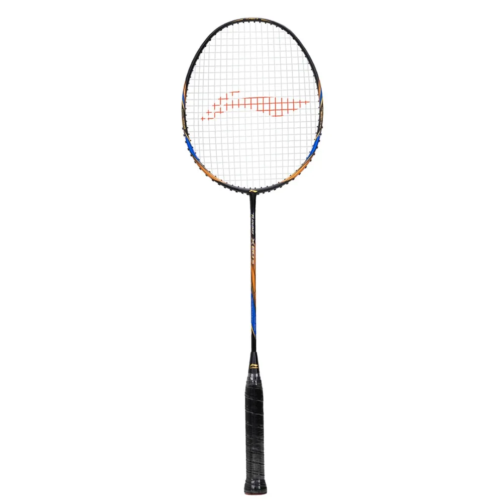 Li-Ning Turbo X 80 III Combat Strung Badminton Racquet (Black/Gold)