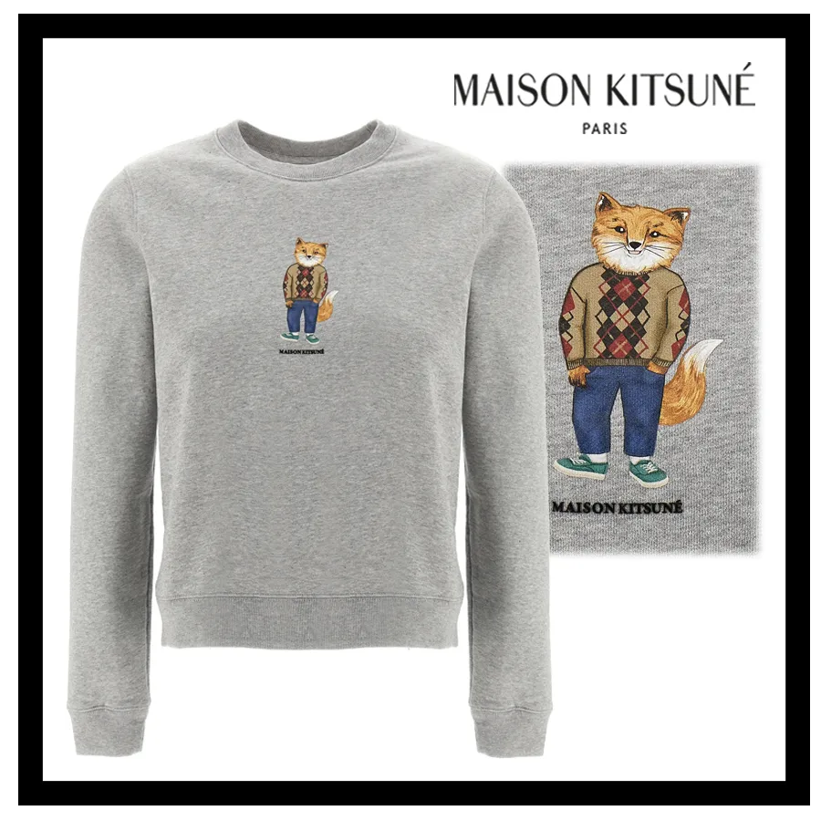 MAISON KITSUNE  |Logo Hoodies & Sweatshirts