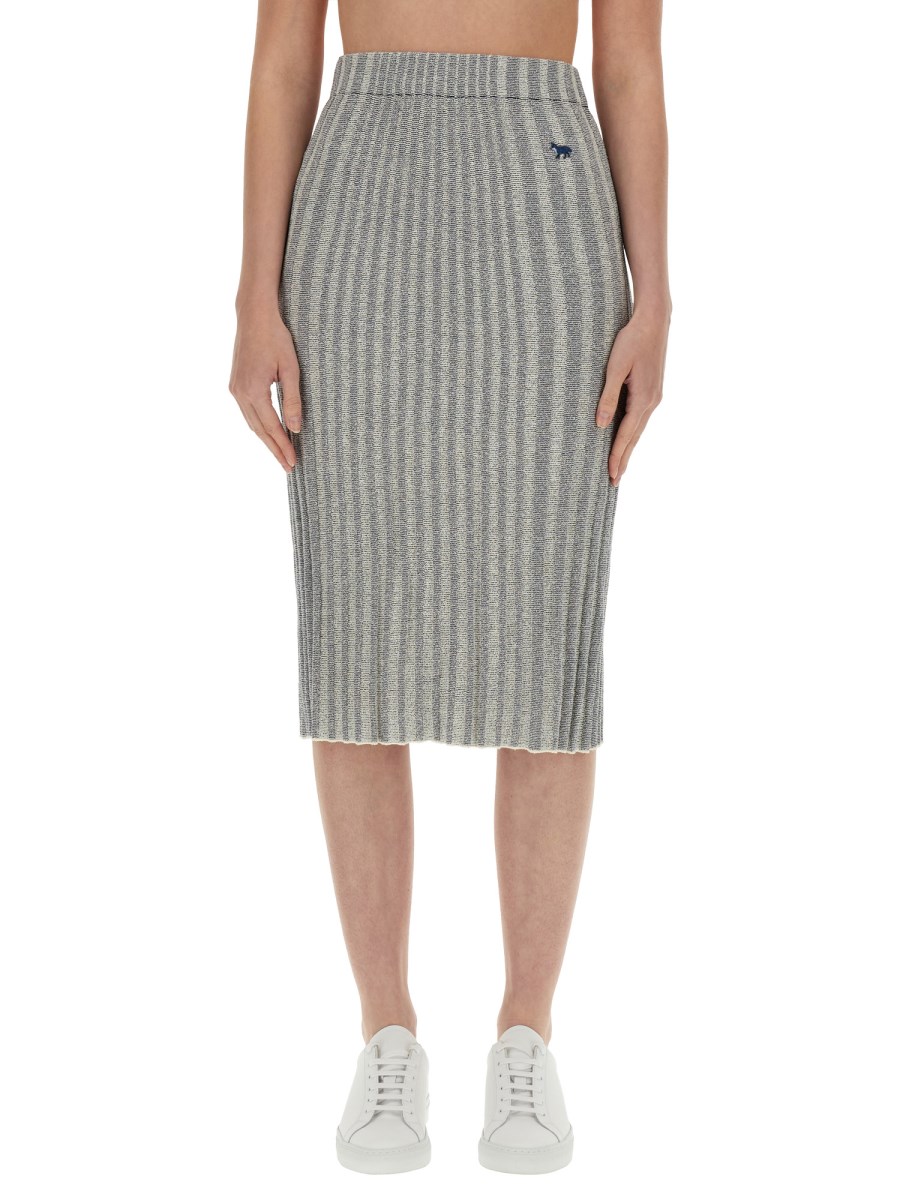 MAISON KITSUNÉ    KNIT SKIRT