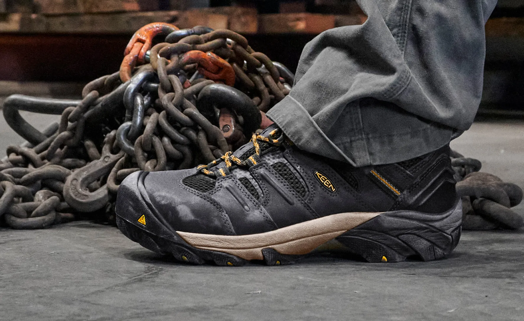 Men's Lansing Mid Waterproof (Steel Toe)  |  Cascade Brown/Brindle