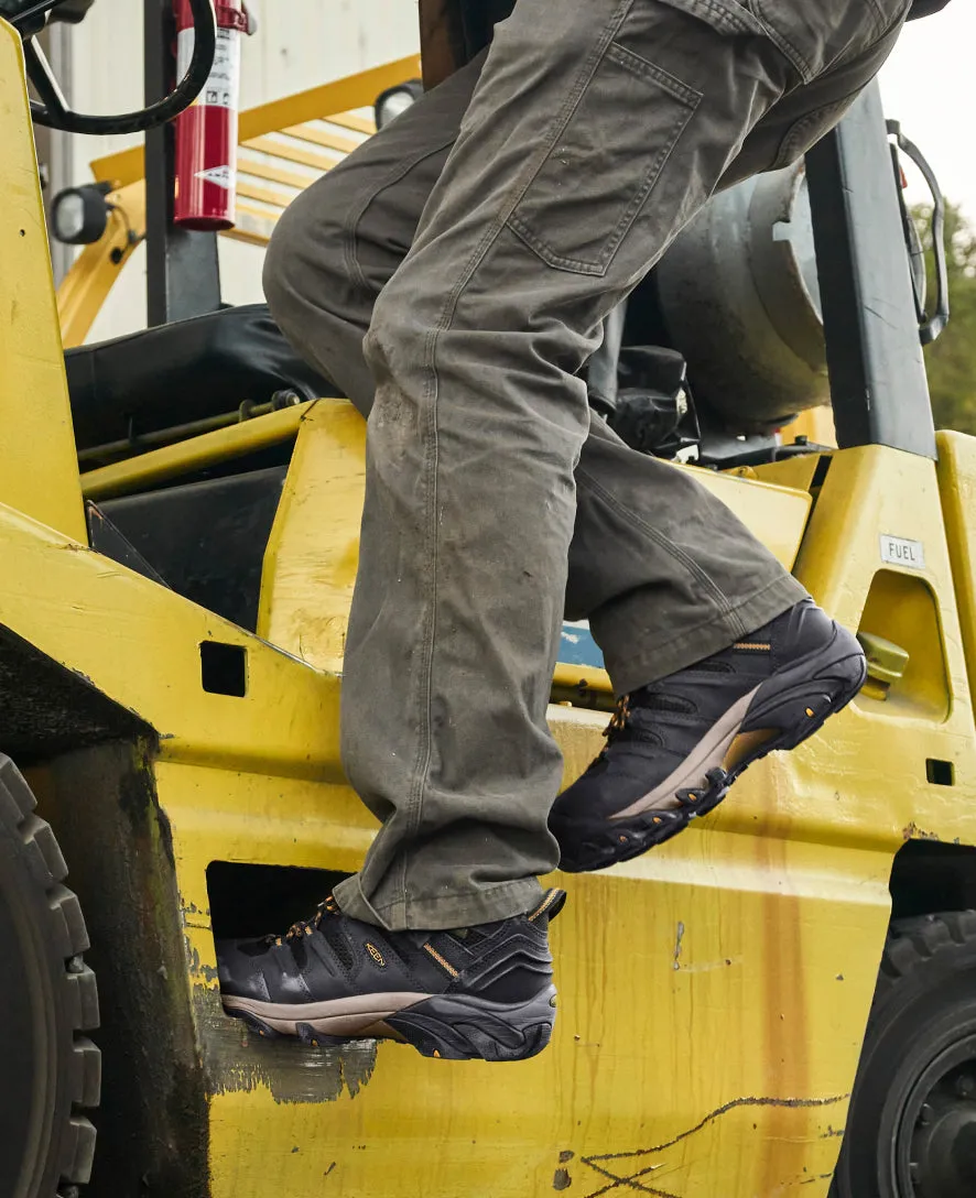 Men's Lansing Mid Waterproof (Steel Toe)  |  Cascade Brown/Brindle