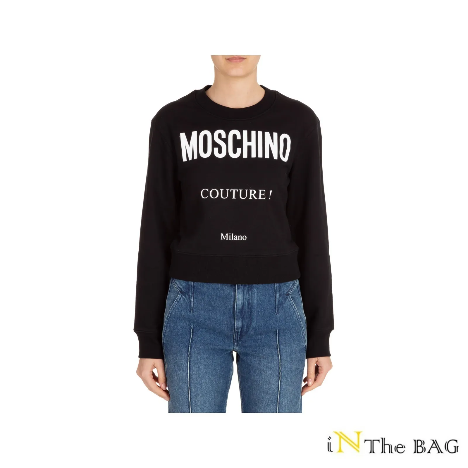 Moschino  |Plain Cotton Logo Hoodies & Sweatshirts