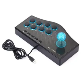 Multifunctional 3 in 1 USB Wired Game Controller Arcade Combat Joystick