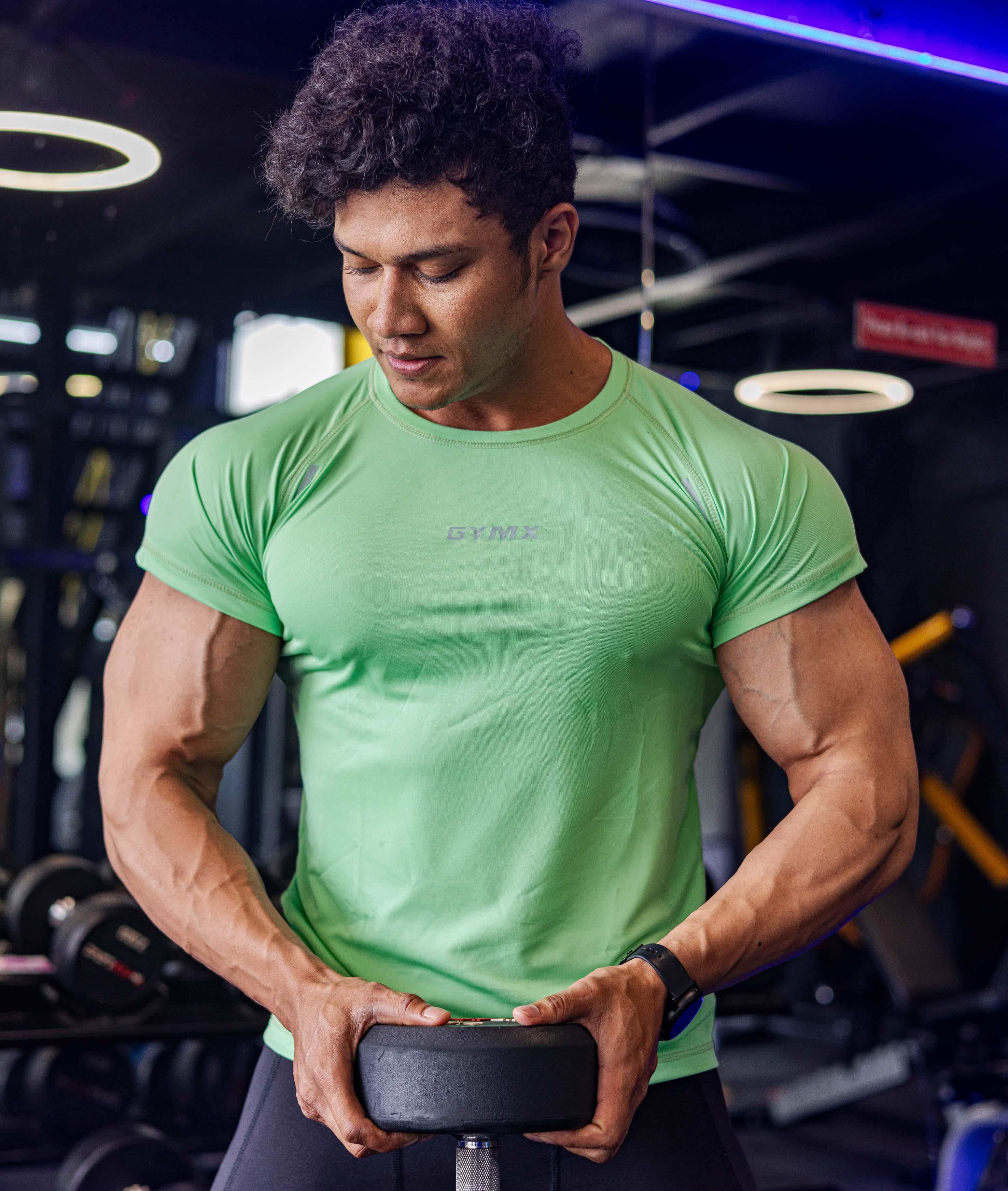 Neon Green GymX Tee