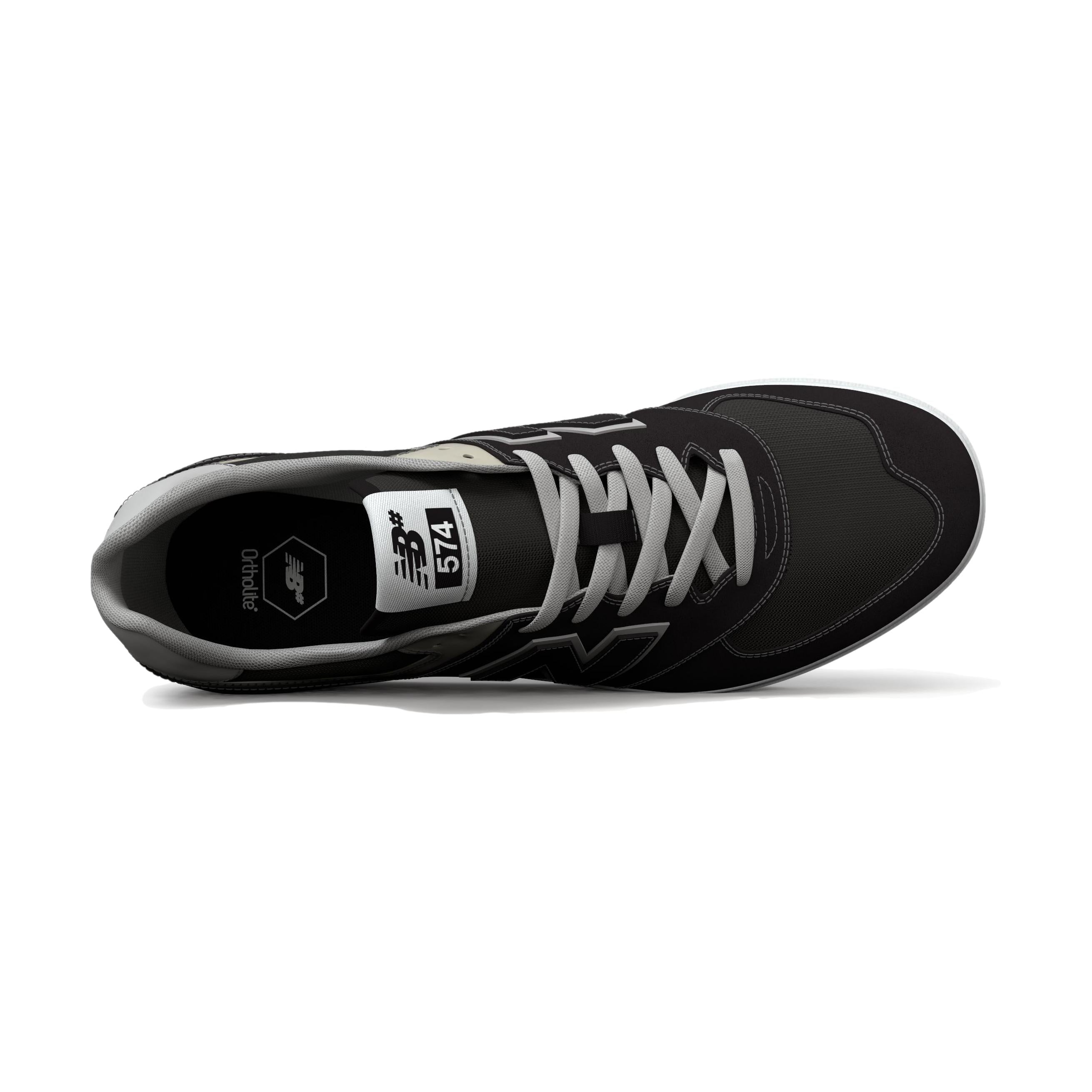 New Balance 574  Vulc Black w/Grey