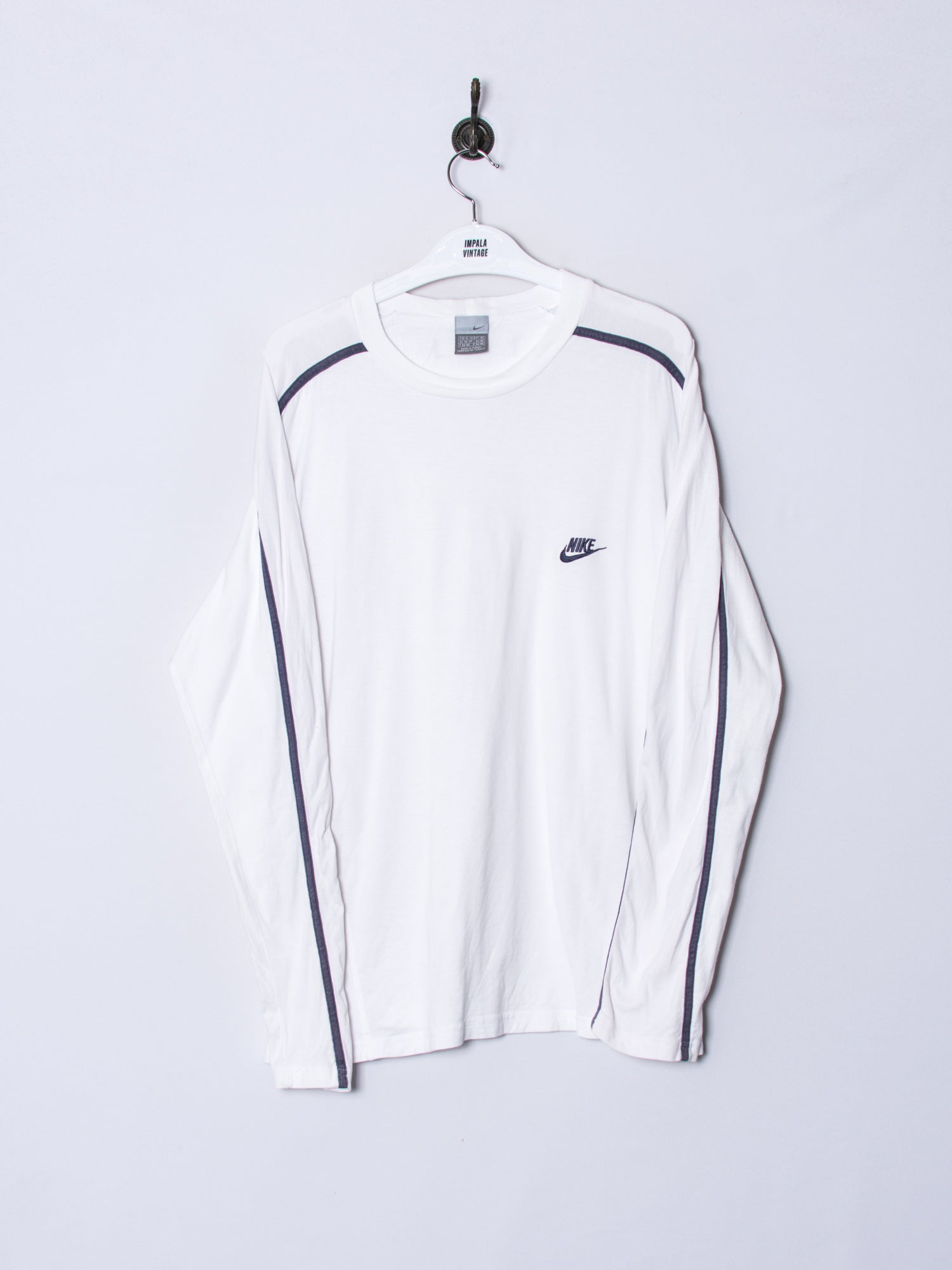 Nike White Long Sleeves Tee