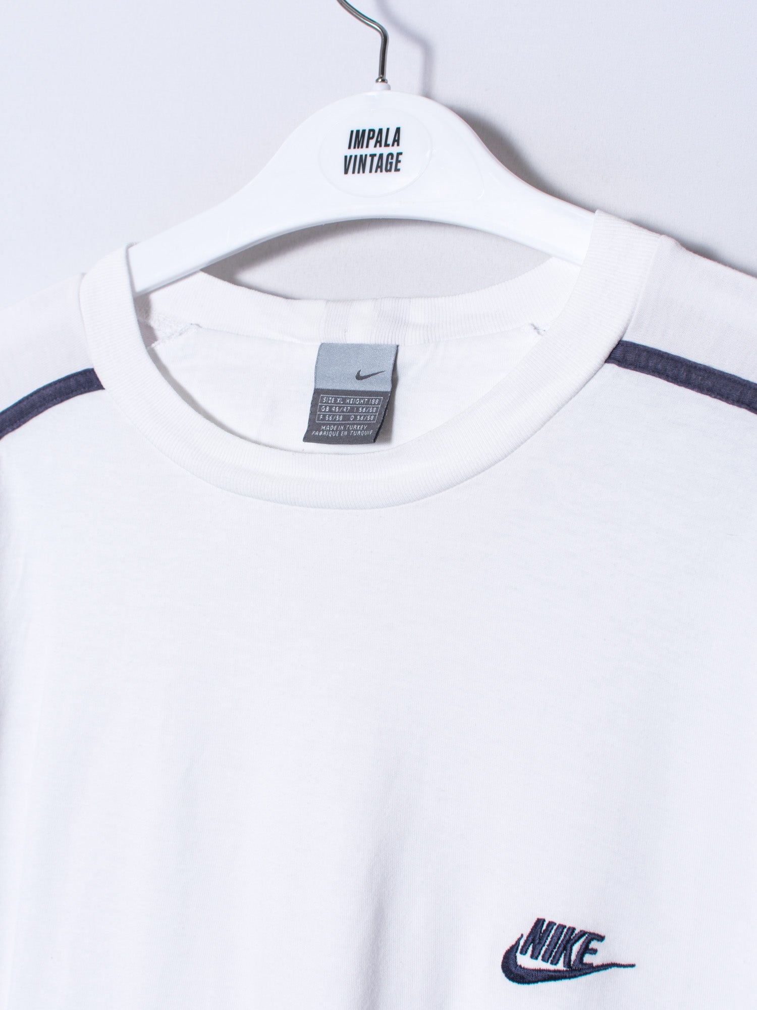 Nike White Long Sleeves Tee