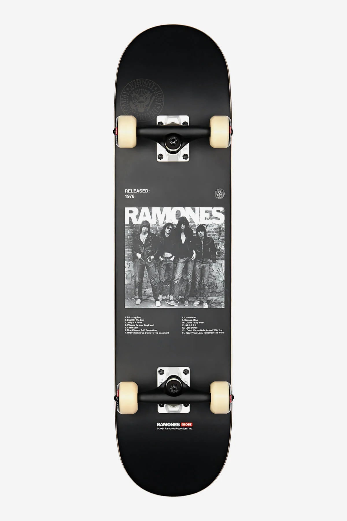 SKATE COMPLET GLOBE G2 RAMONES