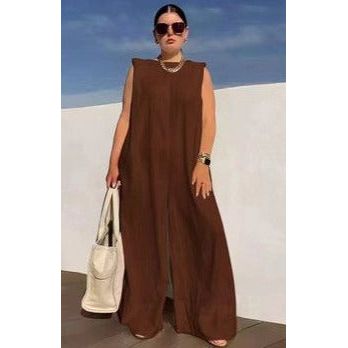 Sleeveless Haram Jumpsuit