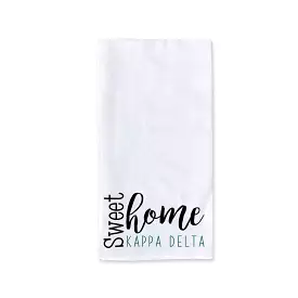 Sweet Home Kappa Delta Sorority Kitchen Towel