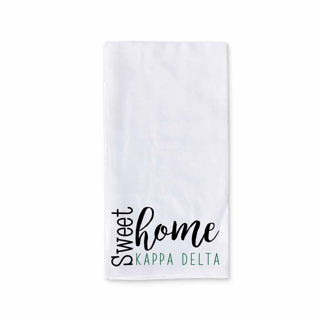 Sweet Home Kappa Delta Sorority Kitchen Towel