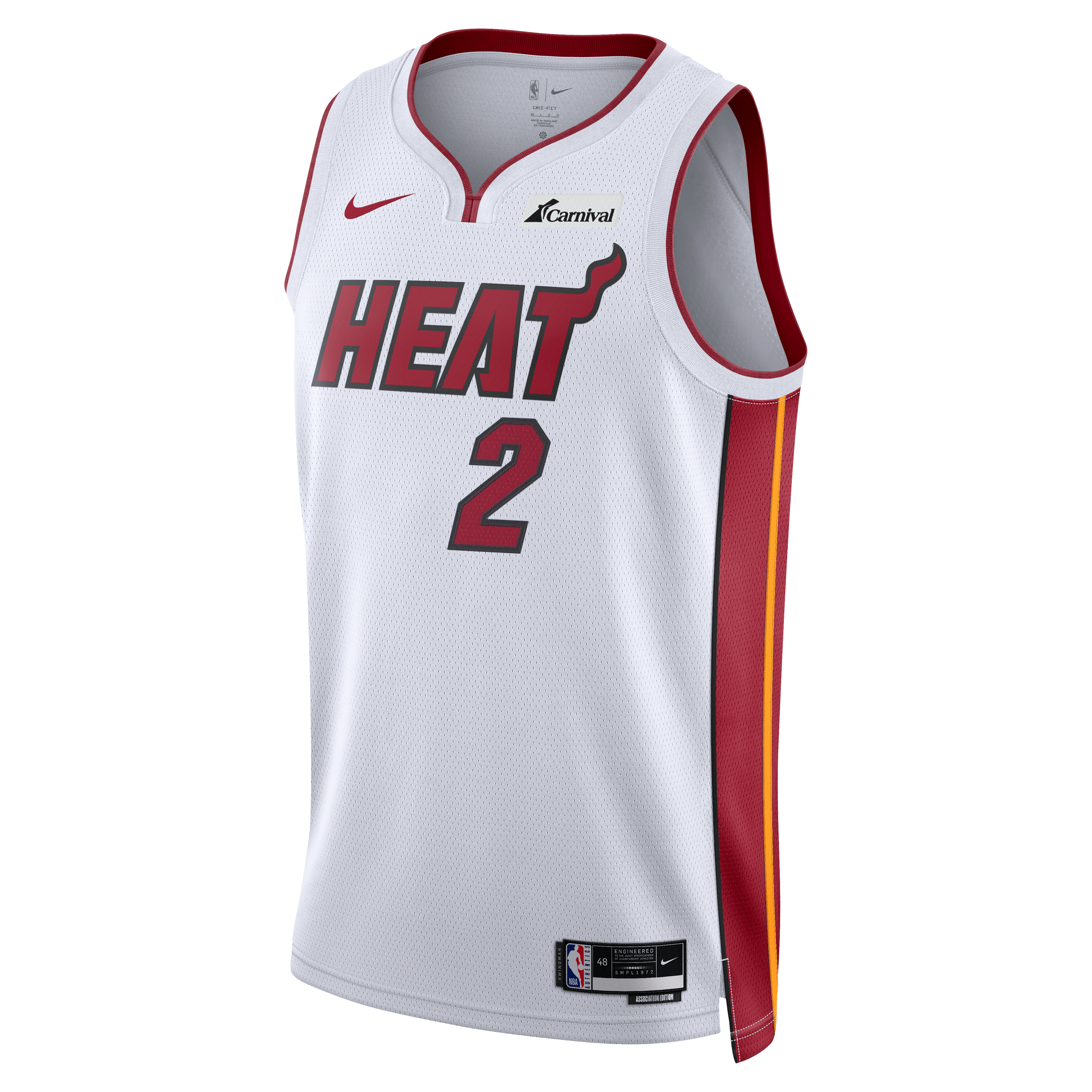 Terry Rozier III Nike Miami HEAT Association White Swingman Youth Jersey